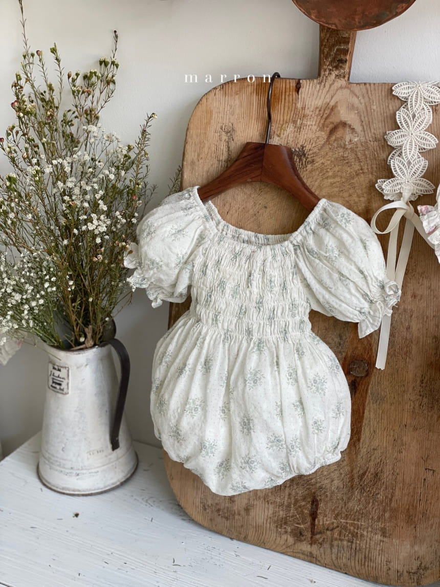 Marron Kid - Korean Baby Fashion - #babywear - Flone Body Suit - 5