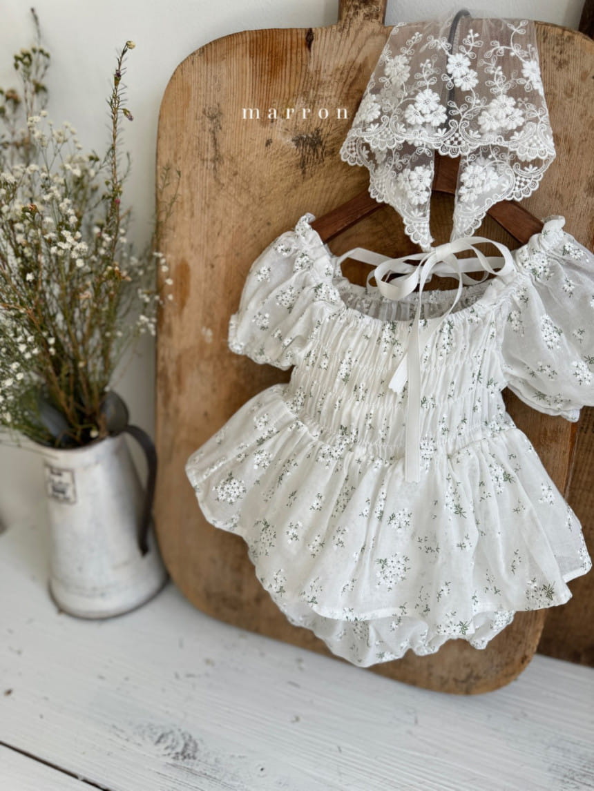 Marron Kid - Korean Baby Fashion - #onlinebabyboutique - Ella Skirt Body Suit - 5