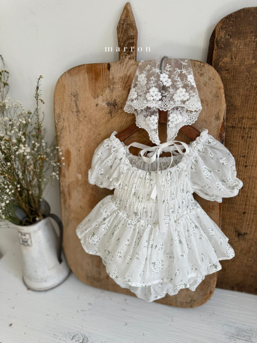 Marron Kid - Korean Baby Fashion - #onlinebabyshop - Ella Skirt Body Suit - 6