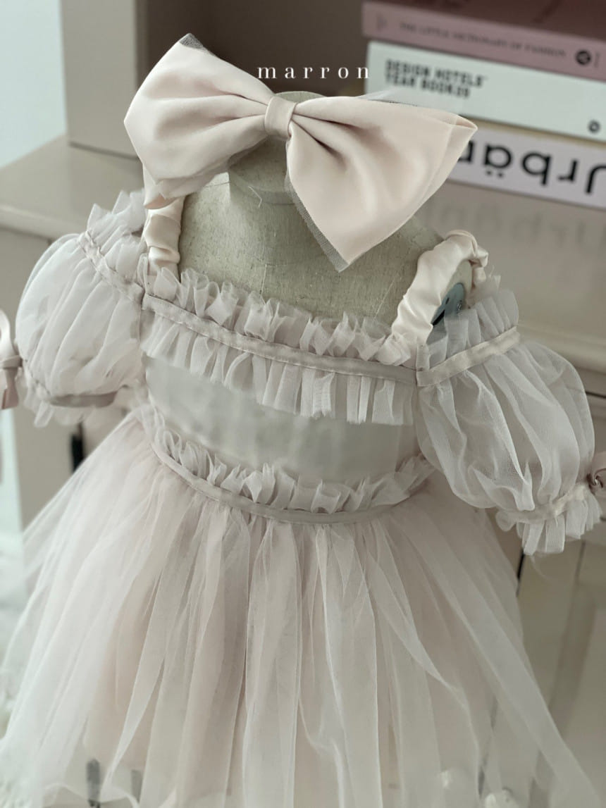 Marron Kid - Korean Children Fashion - #childofig - Elizabeth One-Piece - 10