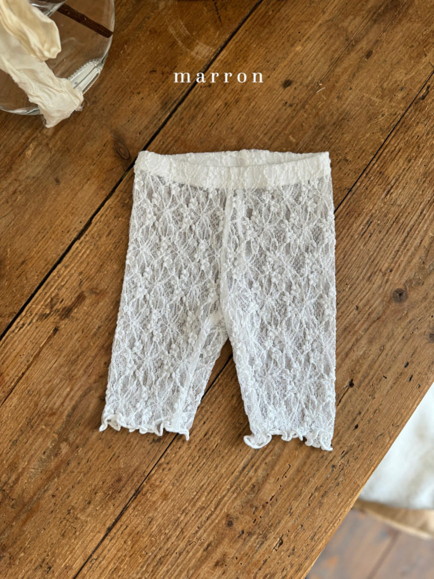 Marron Kid - Korean Children Fashion - #childofig - Angel Leggings - 5