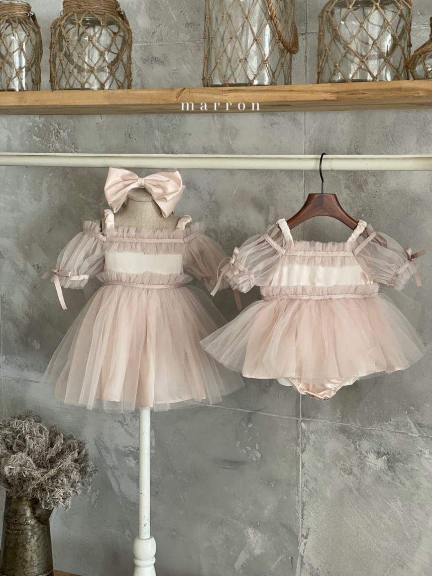 Marron Kid - Korean Children Fashion - #childrensboutique - Elizabeth One-Piece - 11
