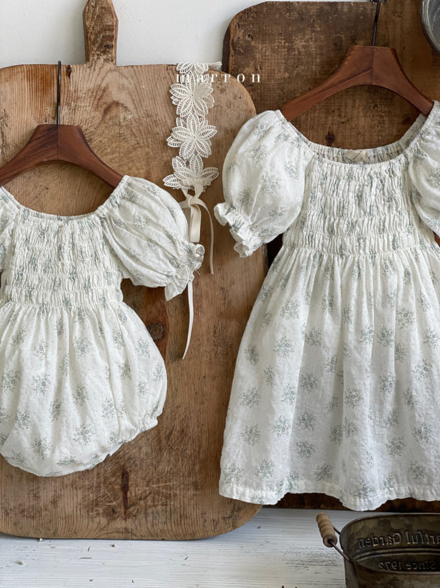 Marron Kid - Korean Children Fashion - #designkidswear - Flone One-Piece - 10