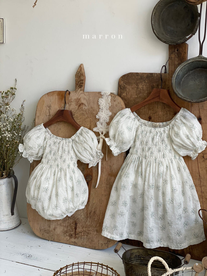 Marron Kid - Korean Children Fashion - #discoveringself - Flone One-Piece - 11