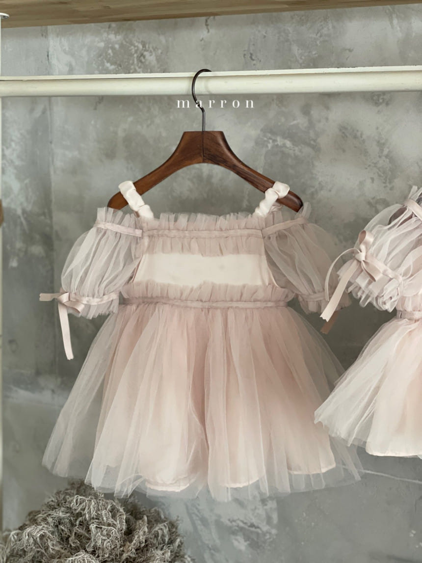 Marron Kid - Korean Children Fashion - #kidzfashiontrend - Elizabeth One-Piece - 3