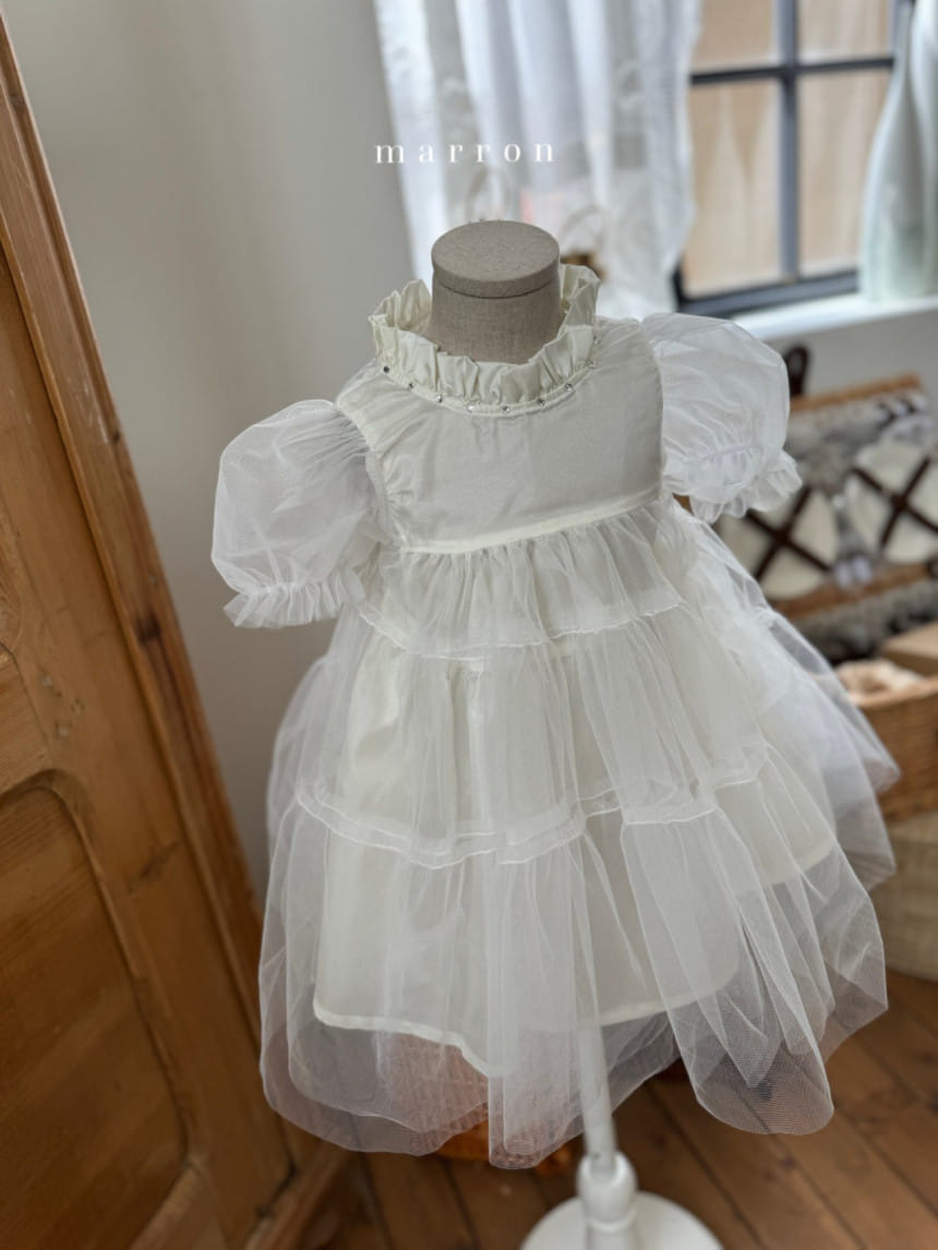 Marron Kid - Korean Children Fashion - #minifashionista - Alice One-Piece - 8