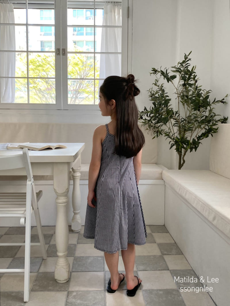 Matilda & Lee - Korean Children Fashion - #Kfashion4kids - Sleeveless Slit One-Piece - 11