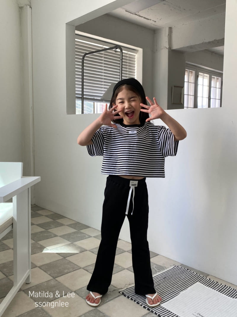 Matilda & Lee - Korean Children Fashion - #Kfashion4kids - Crop ST Tee - 9