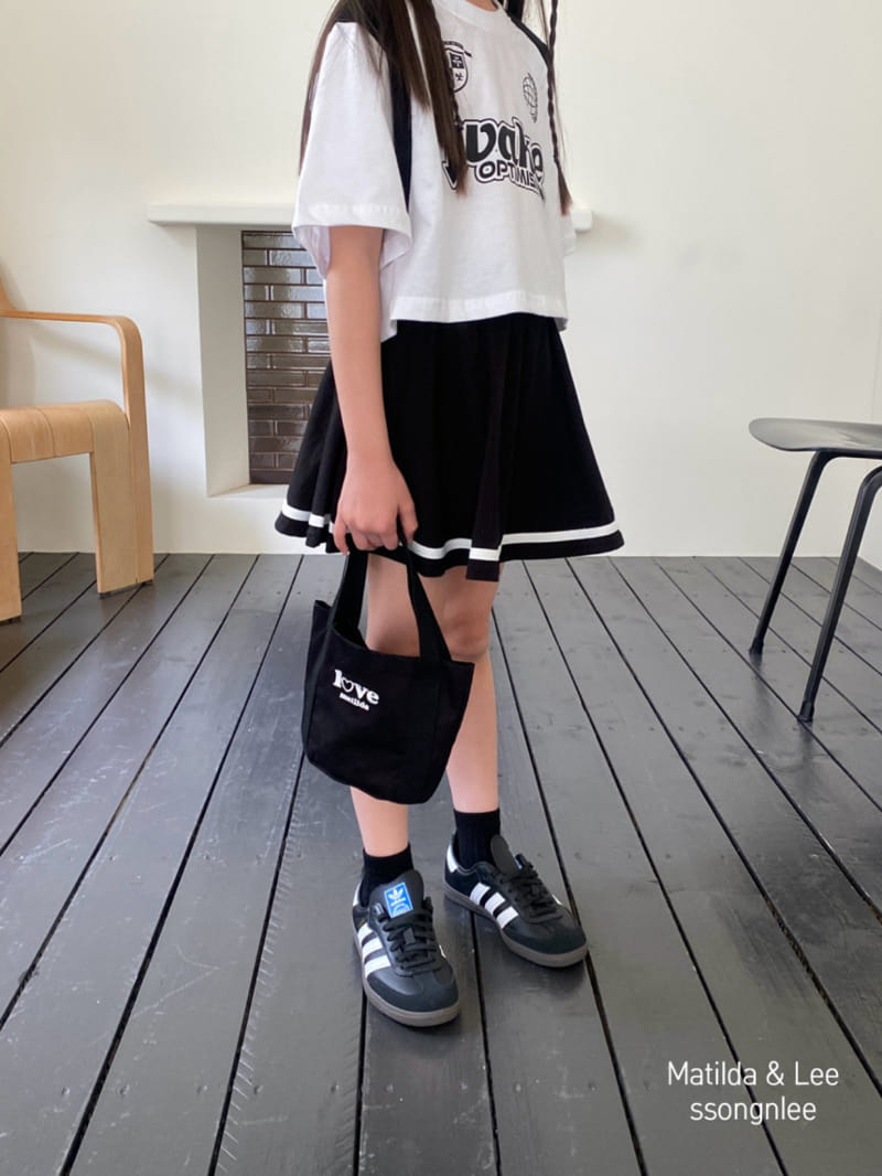 Matilda & Lee - Korean Children Fashion - #childofig - Wake Skirt Top Bottom Set - 8