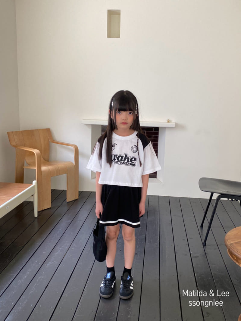 Matilda & Lee - Korean Children Fashion - #designkidswear - Wake Skirt Top Bottom Set - 10