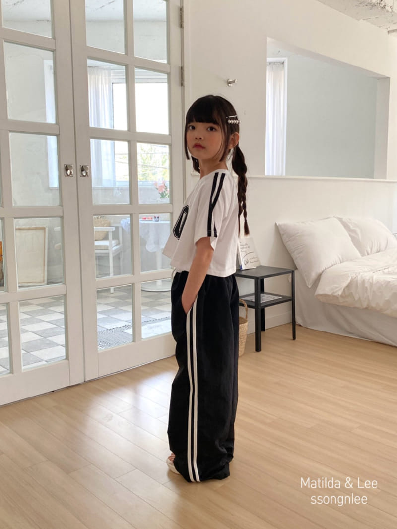 Matilda & Lee - Korean Children Fashion - #childrensboutique - Tape Two Line Pants - 4