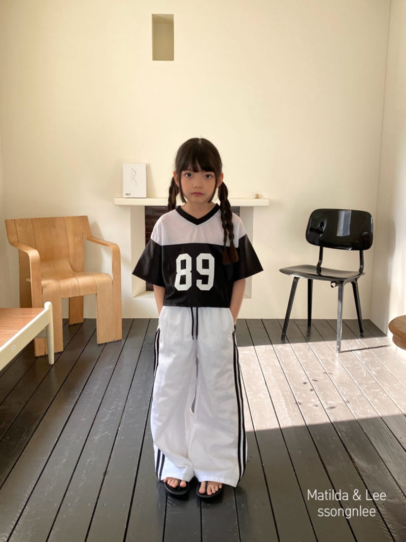 Matilda & Lee - Korean Children Fashion - #discoveringself - Tape Two Line Pants - 5