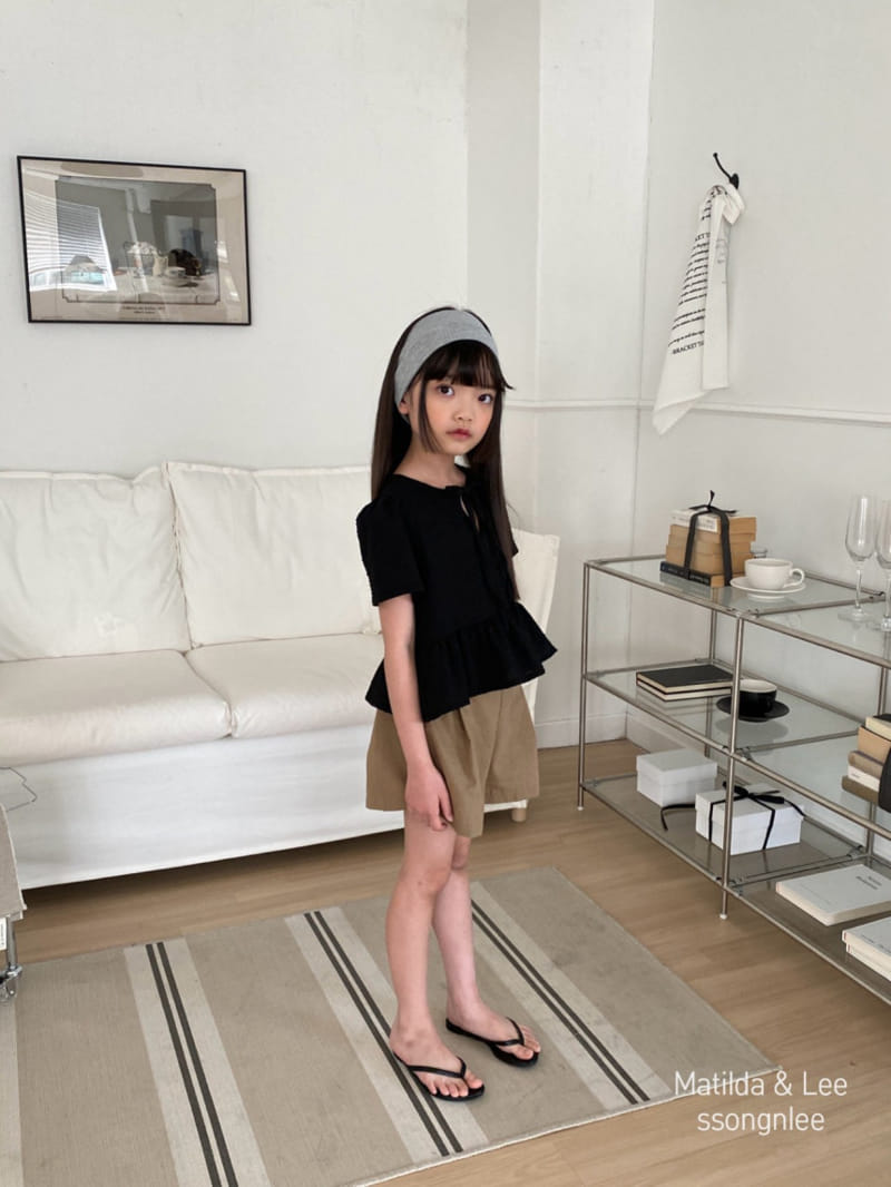 Matilda & Lee - Korean Children Fashion - #fashionkids - Ribbon Puff Blanc - 11