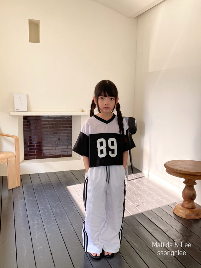 Matilda & Lee - Korean Children Fashion - #fashionkids - Tape Two Line Pants - 6