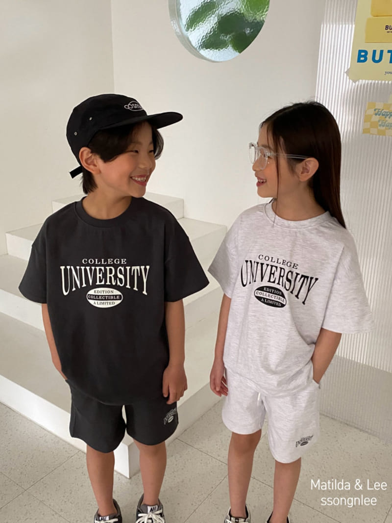 Matilda & Lee - Korean Children Fashion - #kidzfashiontrend - Universal Top Bottom Set - 2
