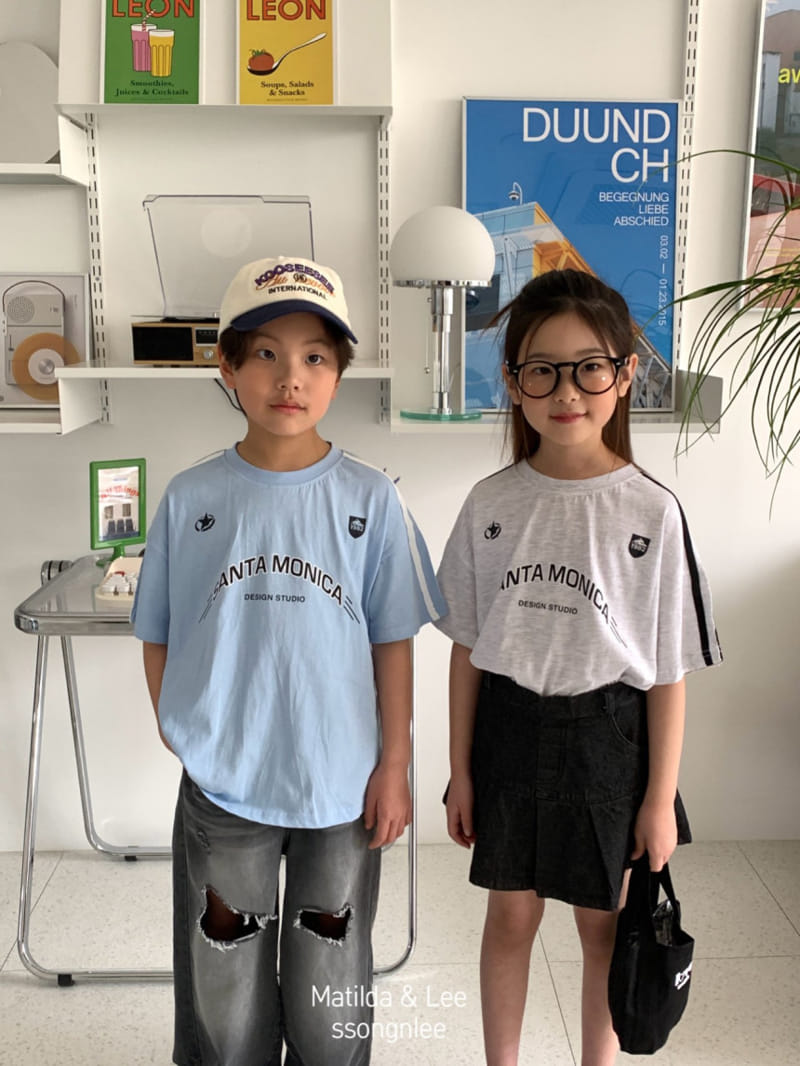 Matilda & Lee - Korean Children Fashion - #littlefashionista - Wrinkle Denim Skirt - 11