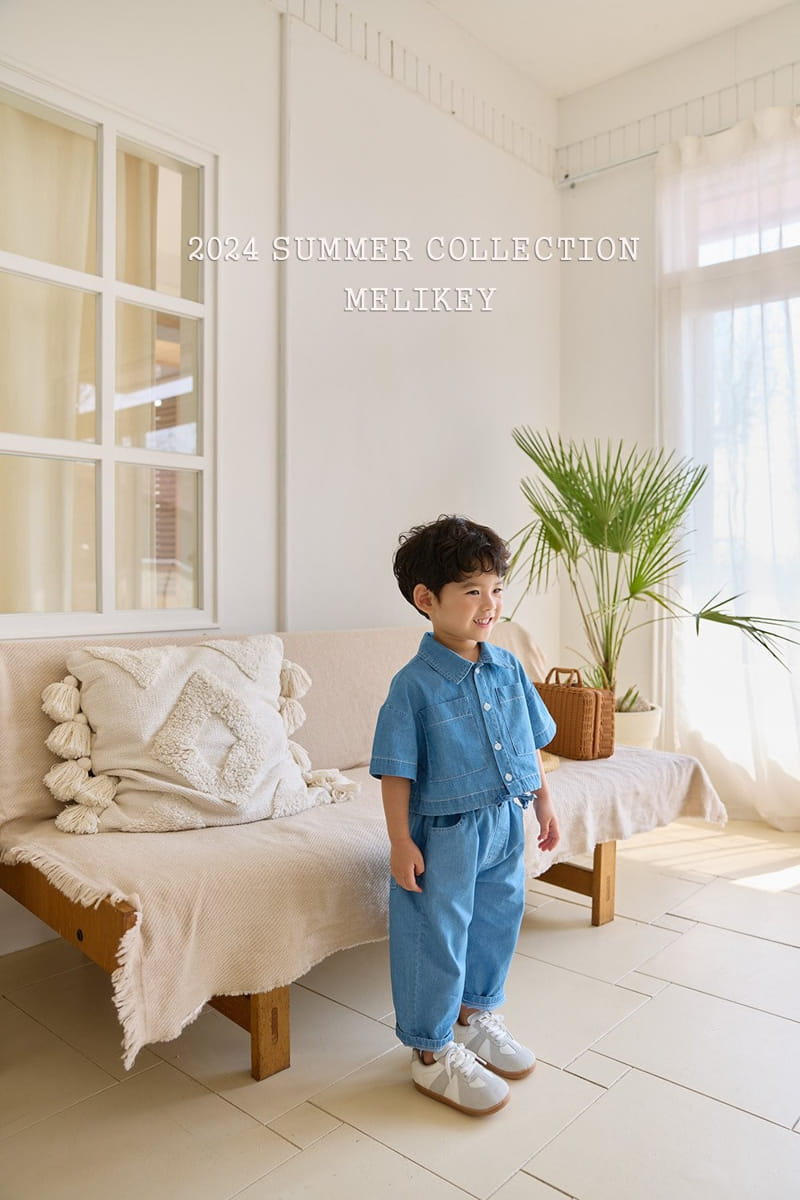 Melikey - Korean Children Fashion - #childofig - Hajji Denim Pants - 11