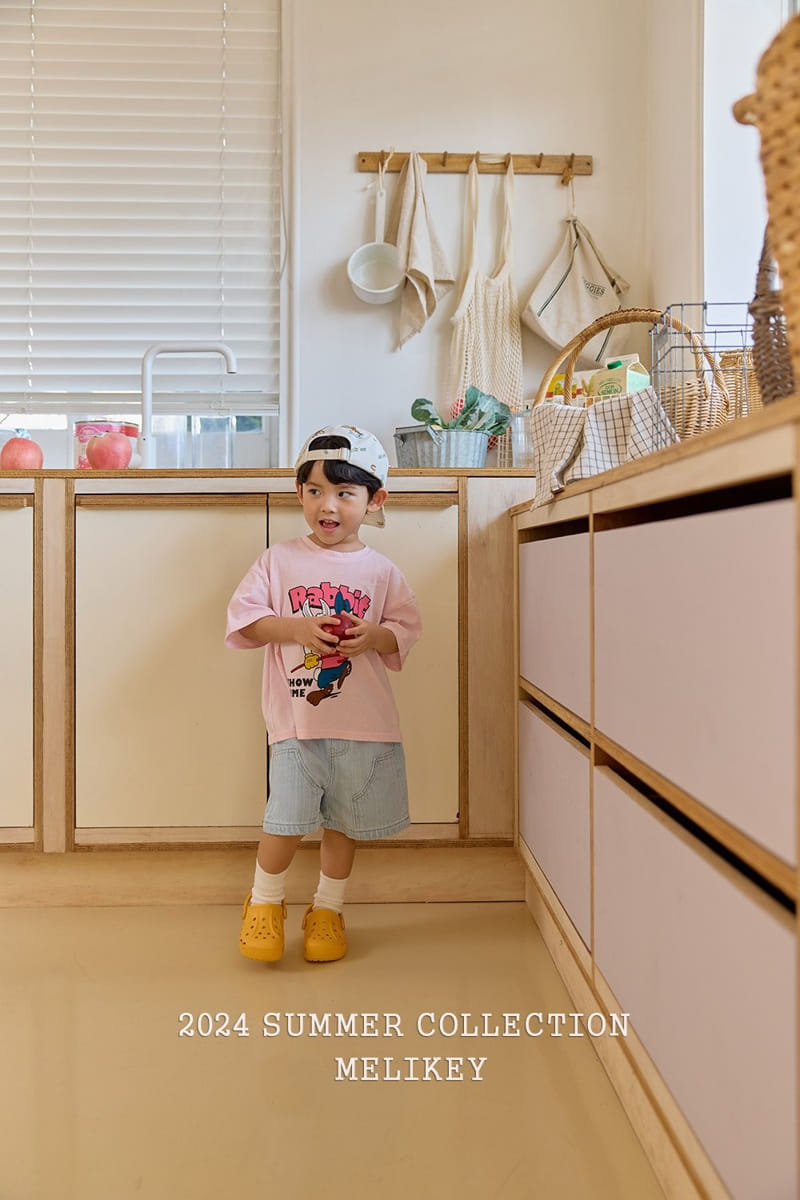 Melikey - Korean Children Fashion - #childofig - Linen Denim Shorts - 8