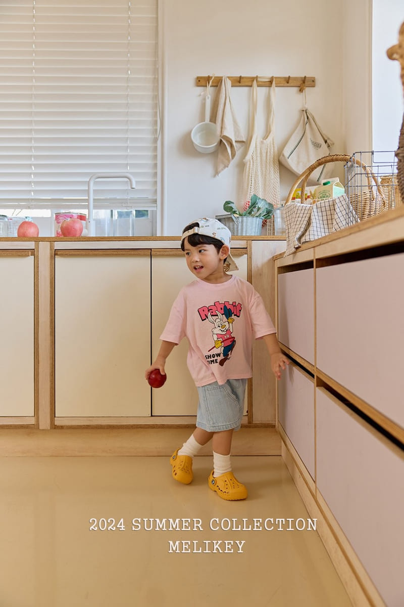 Melikey - Korean Children Fashion - #childrensboutique - Linen Denim Shorts - 9