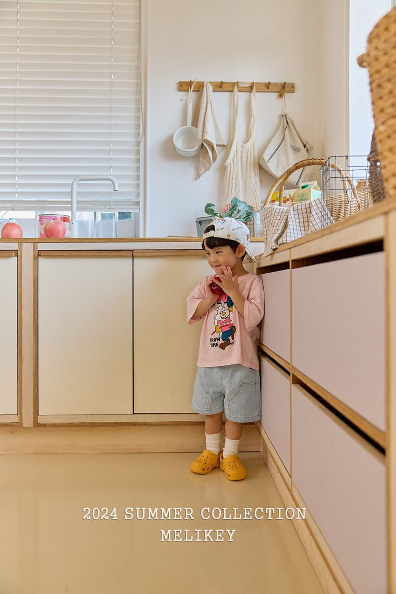 Melikey - Korean Children Fashion - #designkidswear - Linen Denim Shorts - 10