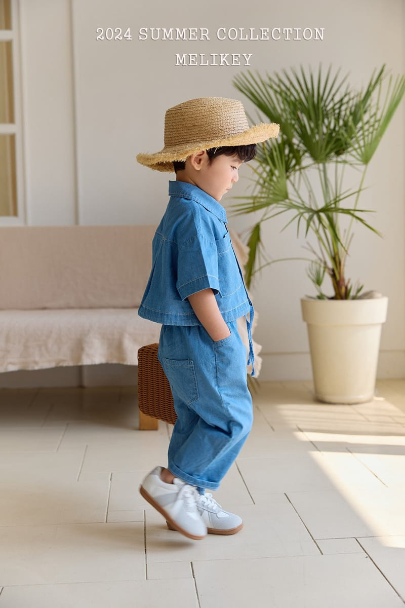 Melikey - Korean Children Fashion - #fashionkids - Hajji Denim Pants - 2