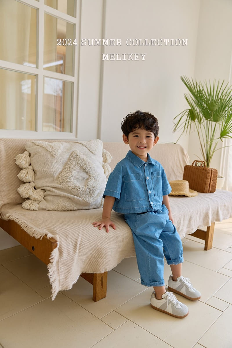Melikey - Korean Children Fashion - #magicofchildhood - Hajji Denim Pants - 8