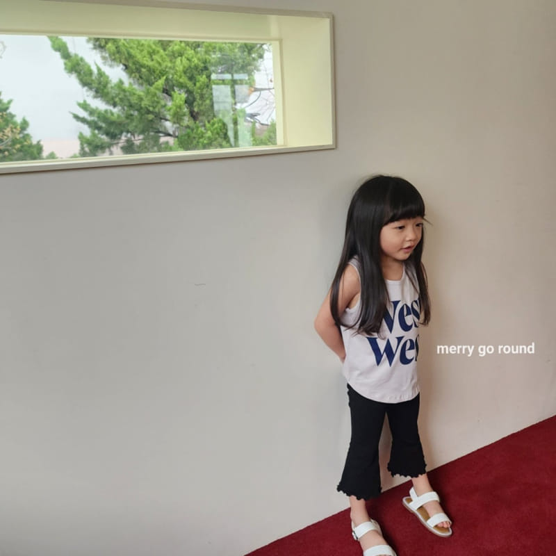Merry Go Round - Korean Children Fashion - #Kfashion4kids - West Sleeveles Tee - 10