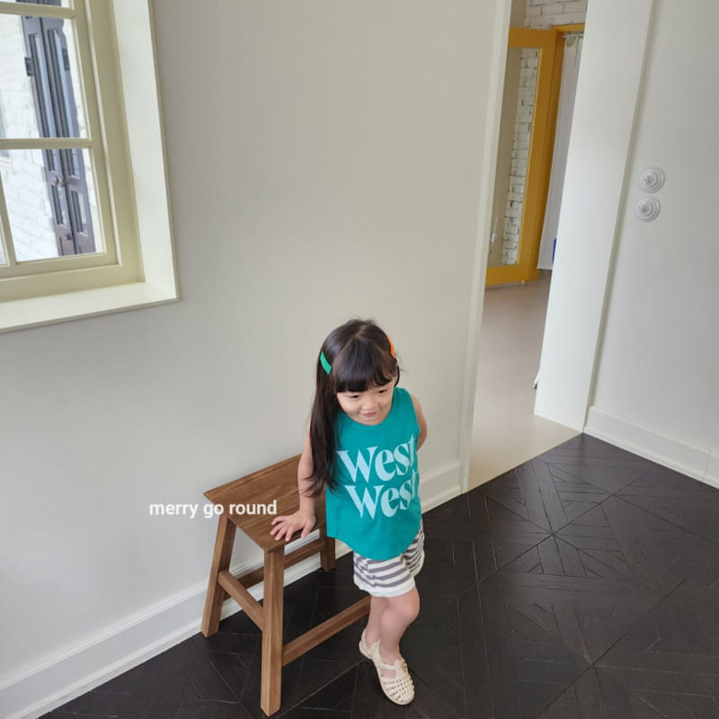 Merry Go Round - Korean Children Fashion - #Kfashion4kids - Marine ST Shorts - 9