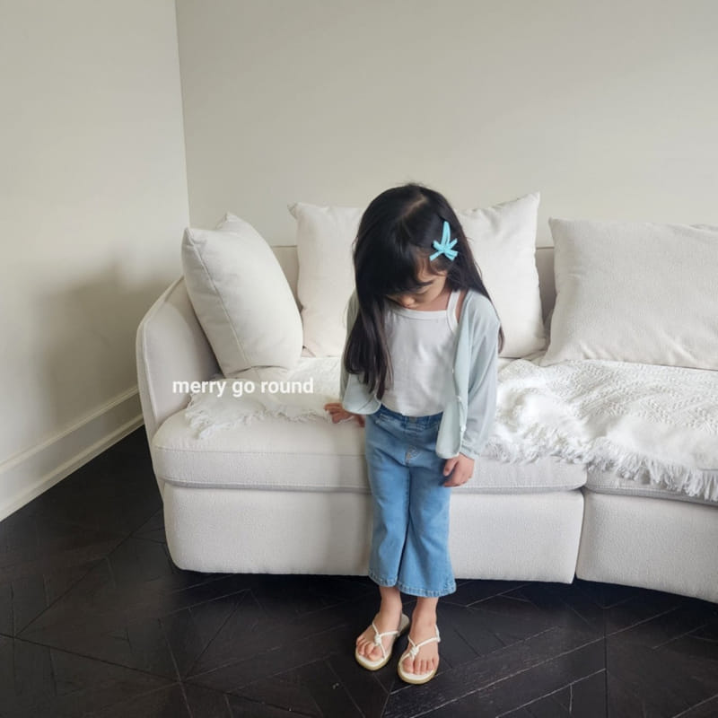 Merry Go Round - Korean Children Fashion - #Kfashion4kids - Mango Sleeveless Tee - 5