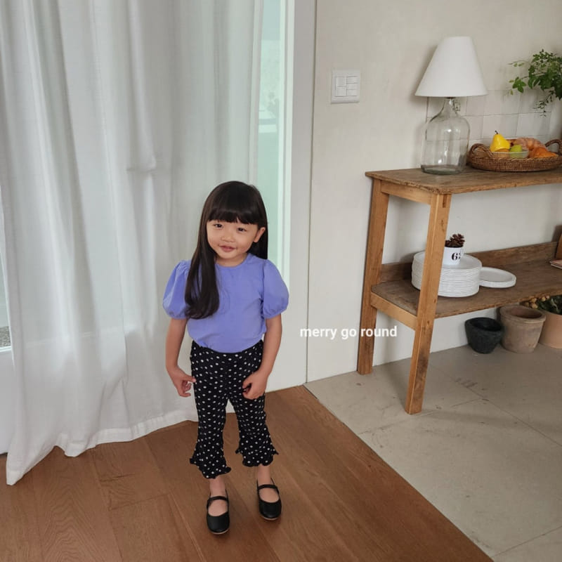 Merry Go Round - Korean Children Fashion - #childofig - Puff Tee - 9