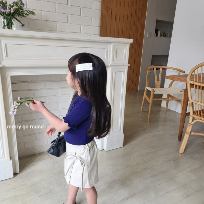 Merry Go Round - Korean Children Fashion - #childofig - Terry Tee - 9