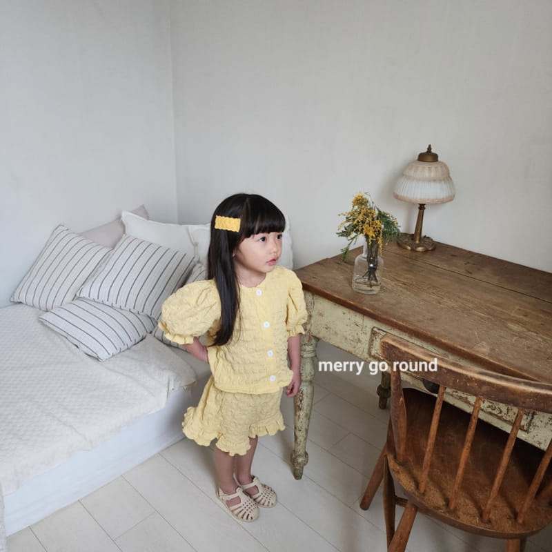 Merry Go Round - Korean Children Fashion - #childofig - Malrang Top Bottom Set - 3