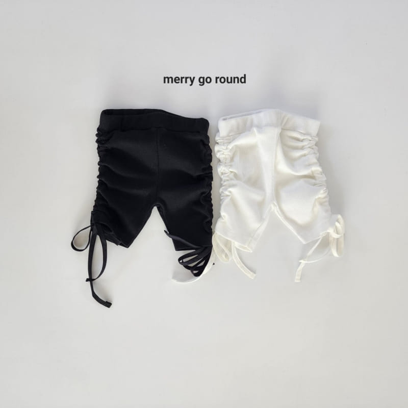 Merry Go Round - Korean Children Fashion - #childrensboutique - Shirring Shorts - 2