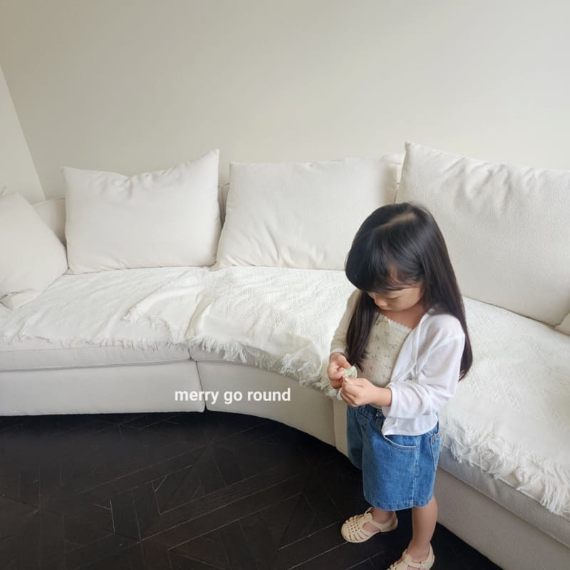 Merry Go Round - Korean Children Fashion - #designkidswear - Lace Sleeveles Tee - 8