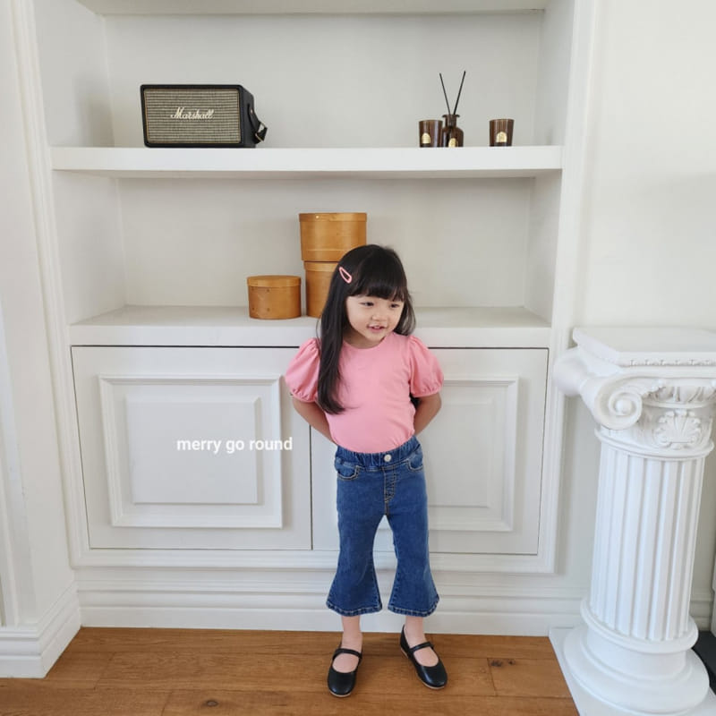 Merry Go Round - Korean Children Fashion - #designkidswear - Slit Boots Cut Pants - 8