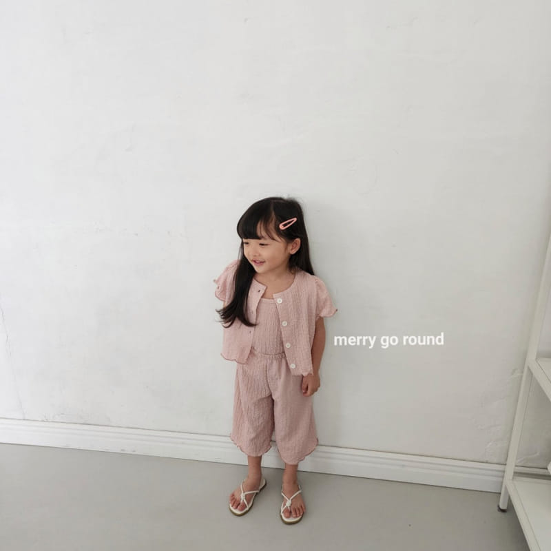 Merry Go Round - Korean Children Fashion - #discoveringself - Cardigan Three Set - 11