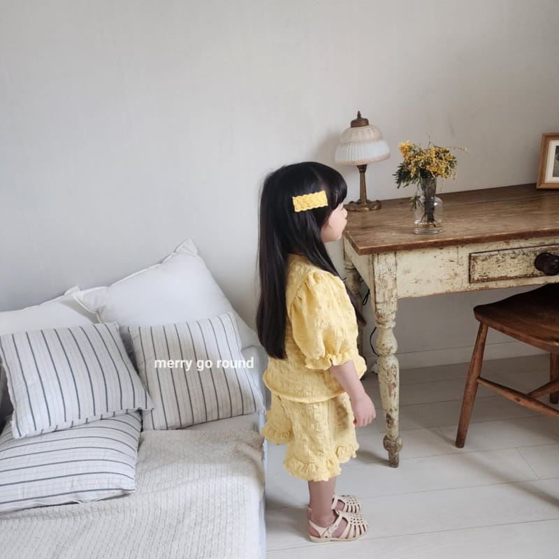 Merry Go Round - Korean Children Fashion - #discoveringself - Malrang Top Bottom Set - 7