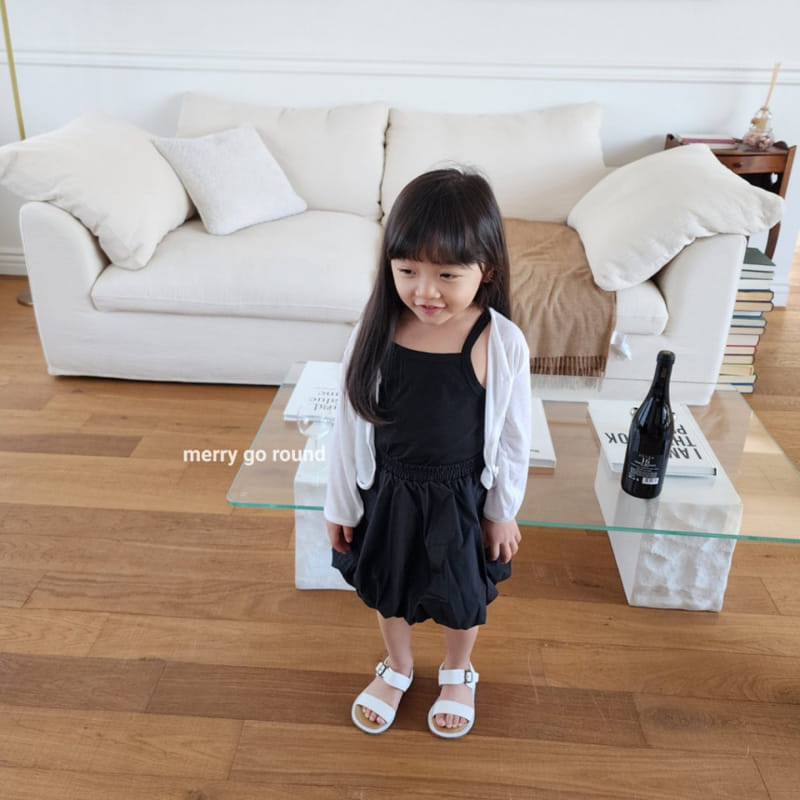 Merry Go Round - Korean Children Fashion - #discoveringself - Pumpkin Pocket Skirt - 4
