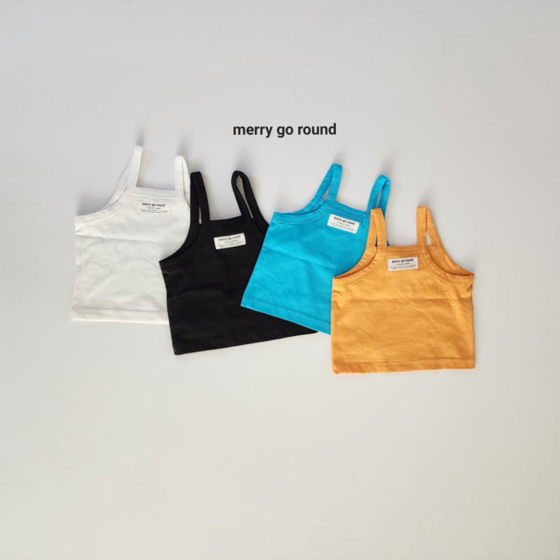 Merry Go Round - Korean Children Fashion - #kidsstore - Mango Sleeveless Tee - 3