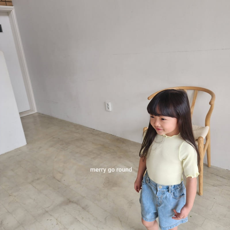 Merry Go Round - Korean Children Fashion - #magicofchildhood - Terry Tee - 6
