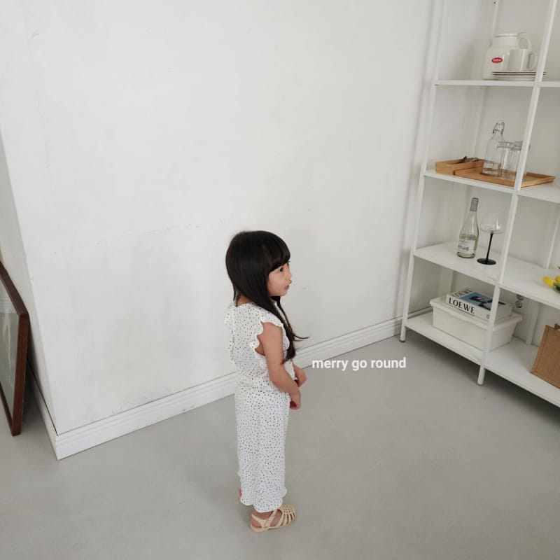 Merry Go Round - Korean Children Fashion - #magicofchildhood - Coco Frill Top Bottom Set - 11