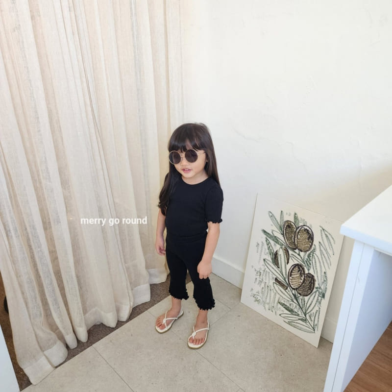Merry Go Round - Korean Children Fashion - #littlefashionista - Marine Top Bottom Set - 4