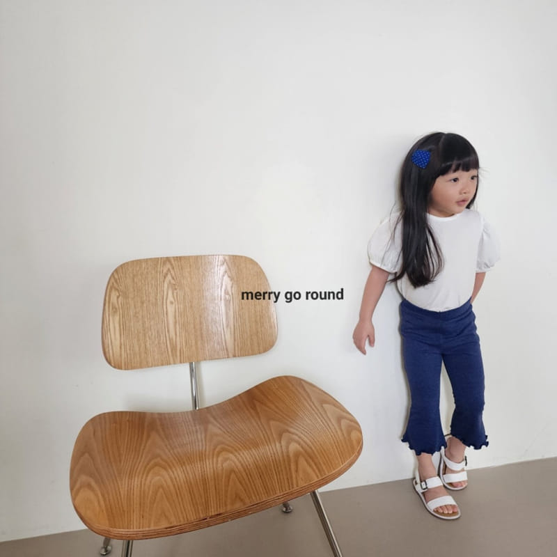 Merry Go Round - Korean Children Fashion - #magicofchildhood - Puff Tee - 4