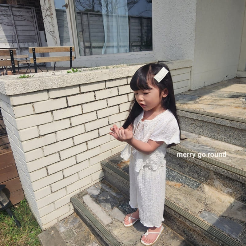 Merry Go Round - Korean Children Fashion - #minifashionista - Cardigan Three Set - 3