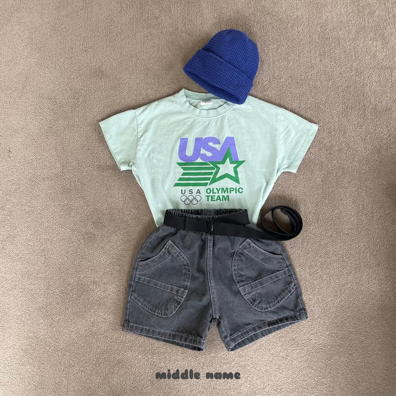 Middle Name - Korean Children Fashion - #magicofchildhood - Big Pocket Denim Pants - 8