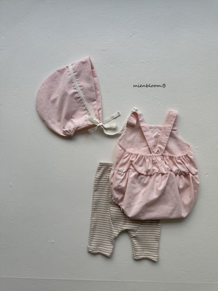 Mienbloom B - Korean Baby Fashion - #babyoutfit - Rev Bonnet - 6