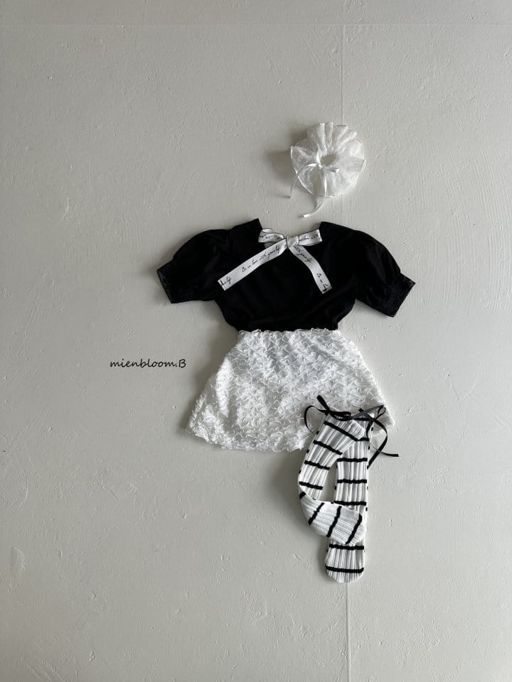 Mienbloom B - Korean Children Fashion - #Kfashion4kids - Barbi Ribbon Tee - 8