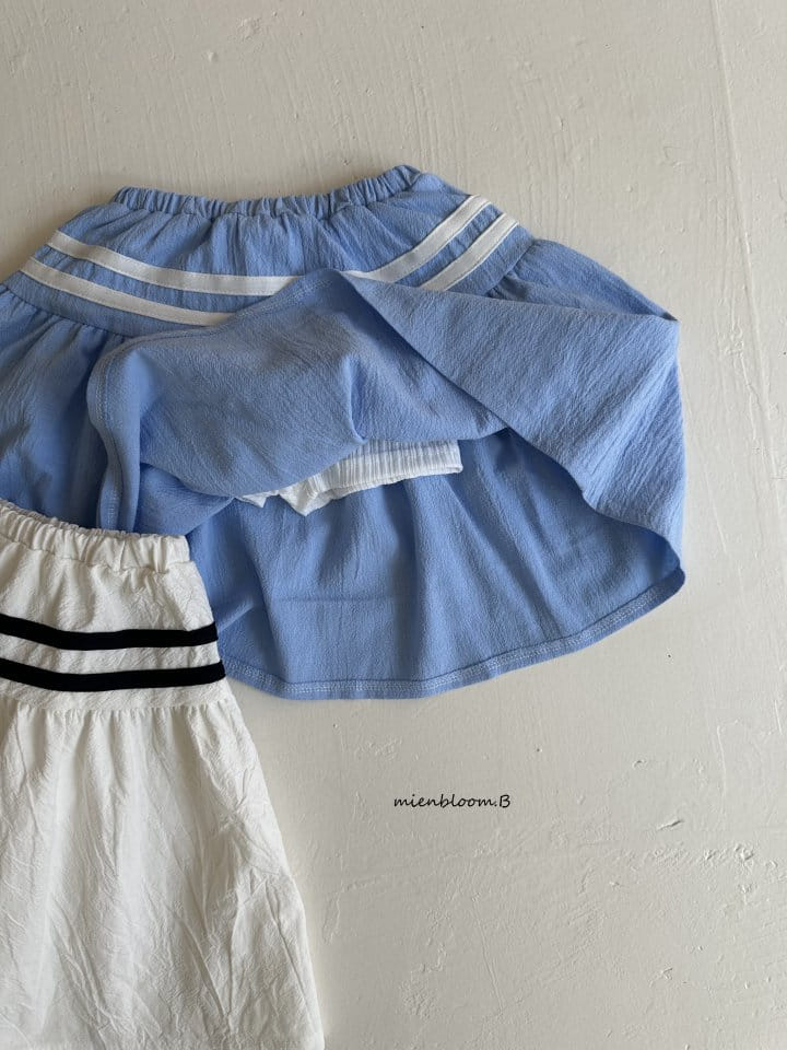 Mienbloom B - Korean Children Fashion - #designkidswear - Line Skirt - 3