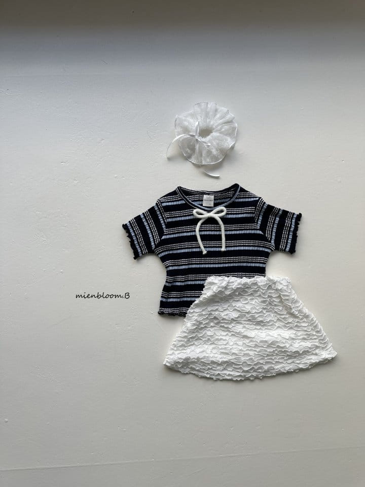 Mienbloom B - Korean Children Fashion - #fashionkids - Knit ST Tee - 4