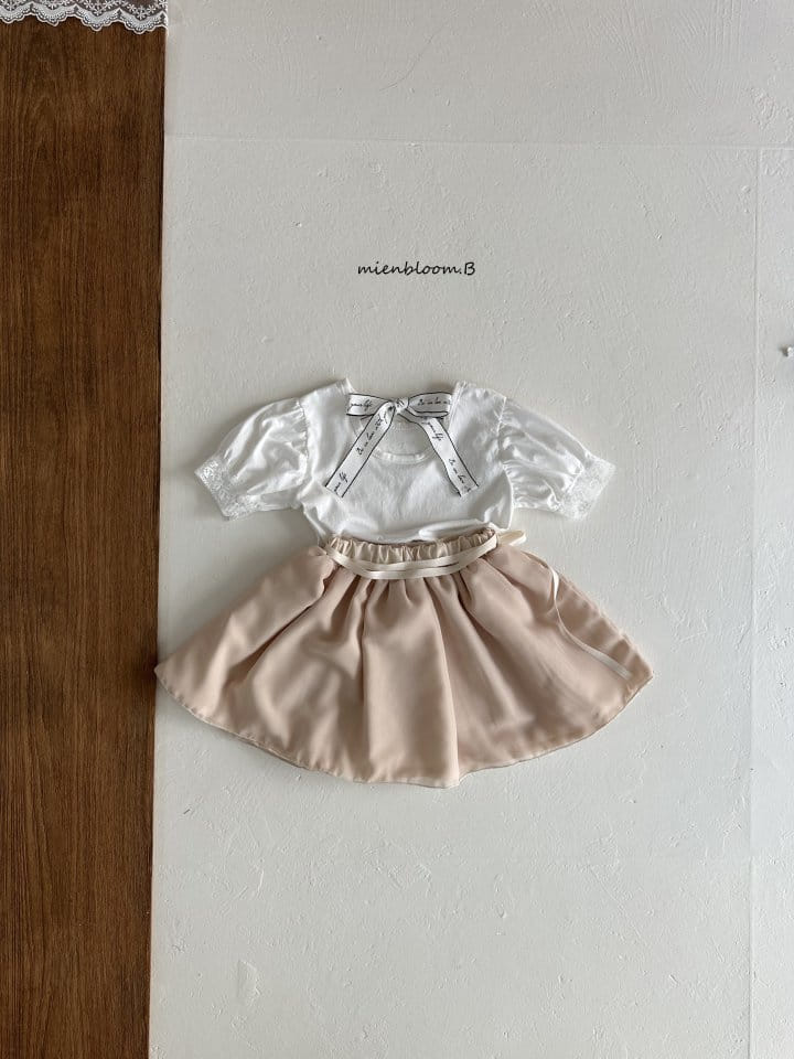 Mienbloom B - Korean Children Fashion - #littlefashionista - Barbi Ribbon Tee - 9